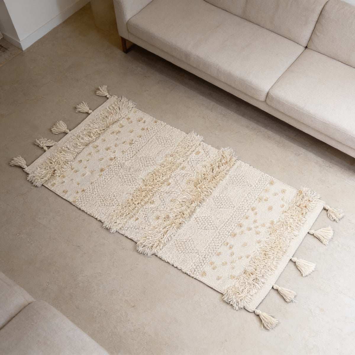S169 handmade kilim rug lifestyle view