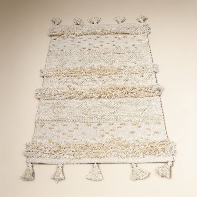 S169 handmade kilim rug studio view