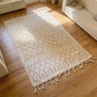 S17 handmade kilim rug — lifestyle view