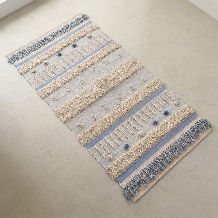 S170 handmade kilim rug lifestyle view