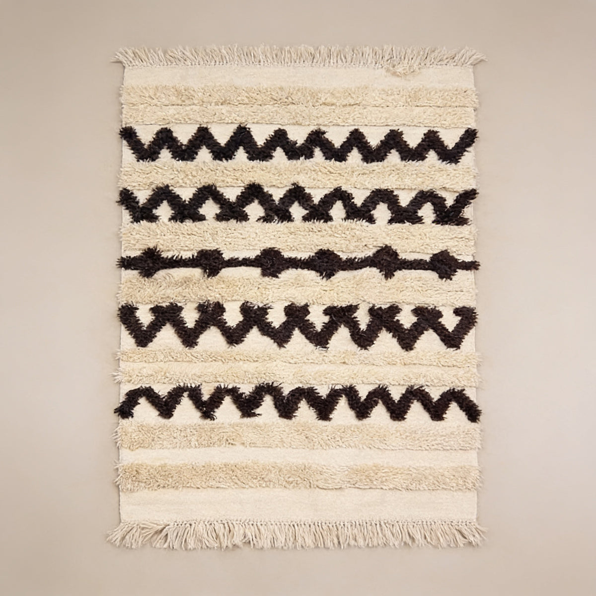 S171 handmade kilim rug studio view