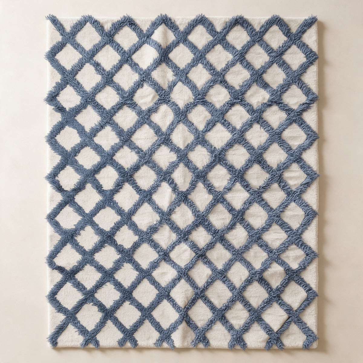 S172 handmade kilim rug studio view
