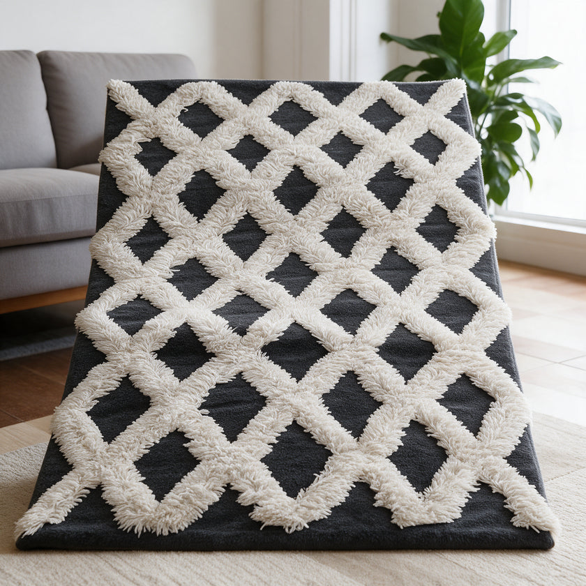 S174 handmade kilim rug lifestyle view