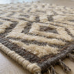 S20 handmade kilim rug — closeup view
