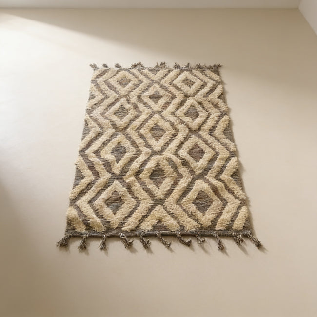 S20 handmade kilim rug — studio view