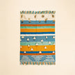 S201 handmade kilim rug studio view