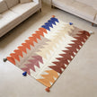 S207 handmade kilim rug lifestyle view