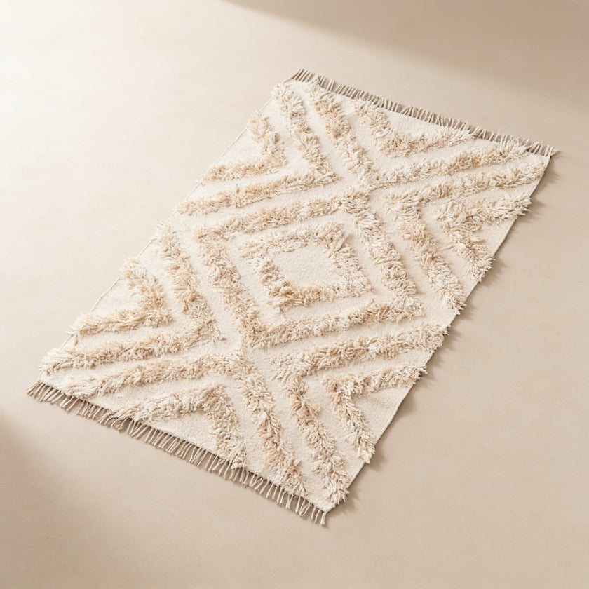 S21 handmade kilim rug — studio view