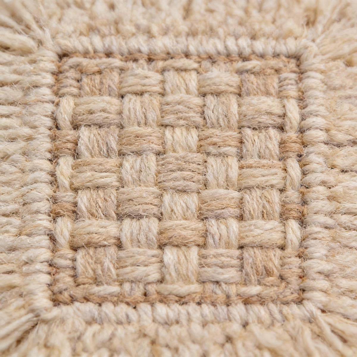S210 handmade kilim rug closeup view