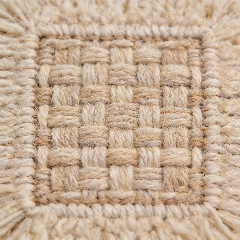 S210 handmade kilim rug closeup view