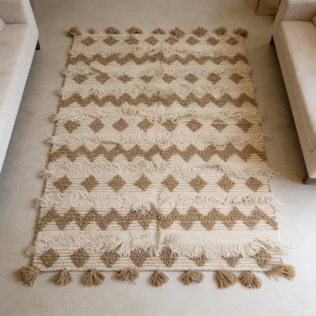 S212 handmade kilim rug lifestyle view