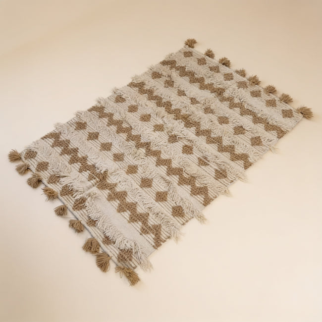 S212 handmade kilim rug studio view