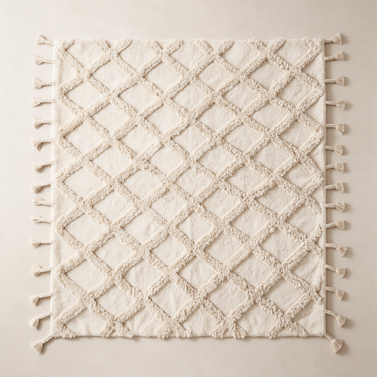 S214 handmade kilim rug studio view
