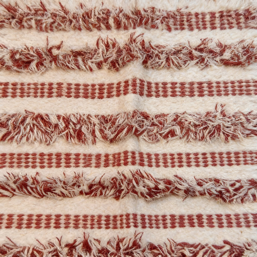 S217 handmade kilim rug closeup view