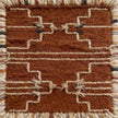 S220 handmade kilim rug closeup view