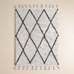 S222 handmade kilim rug studio view
