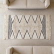 S224 handmade kilim rug lifestyle view