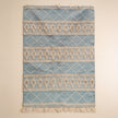 S225 handmade kilim rug studio view