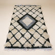 S226 handmade kilim rug studio view