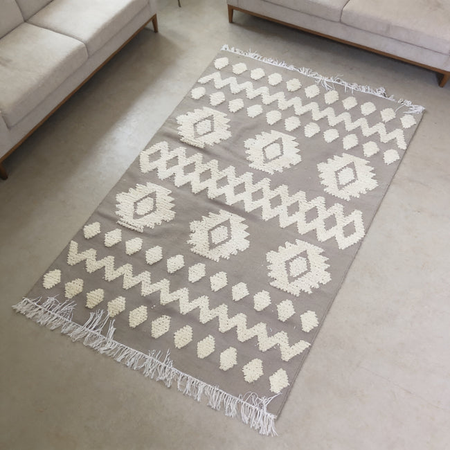 S228 handmade kilim rug lifestyle view