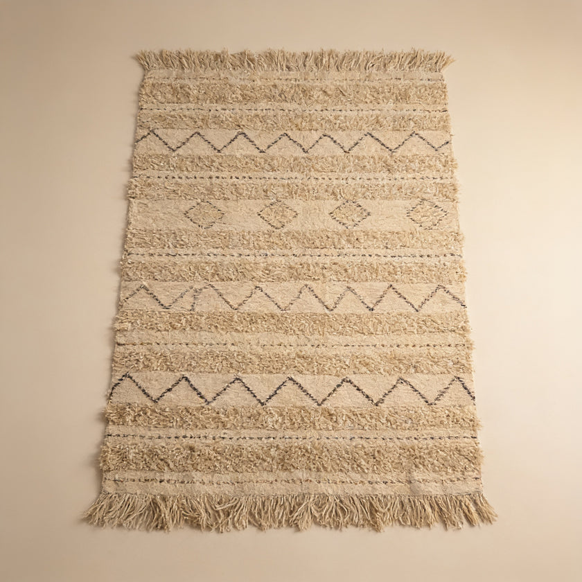 S229 handmade kilim rug studio view
