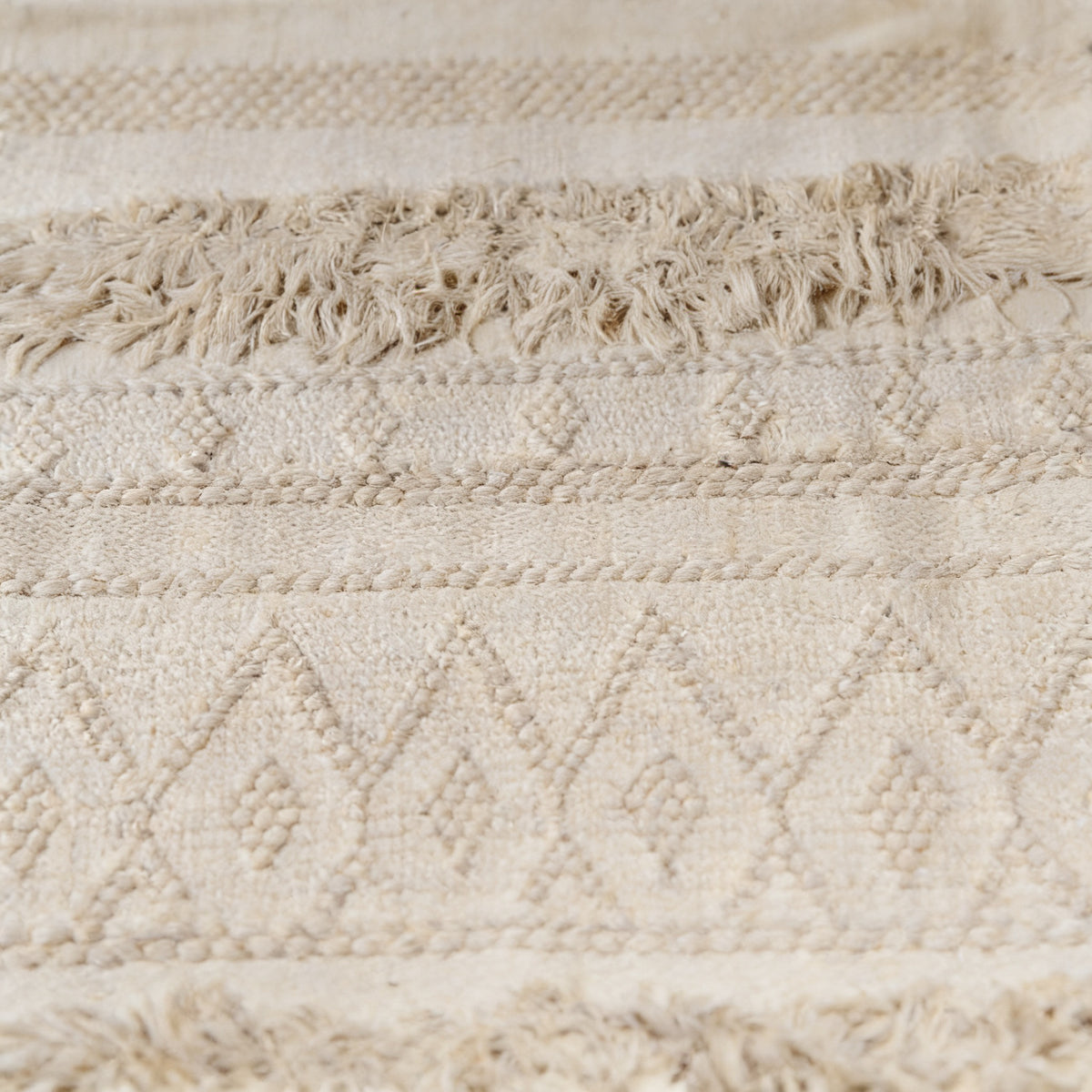 S230 handmade kilim rug closeup view