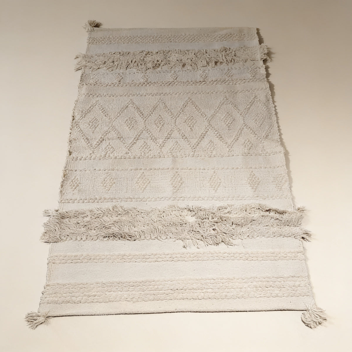 S230 handmade kilim rug studio view