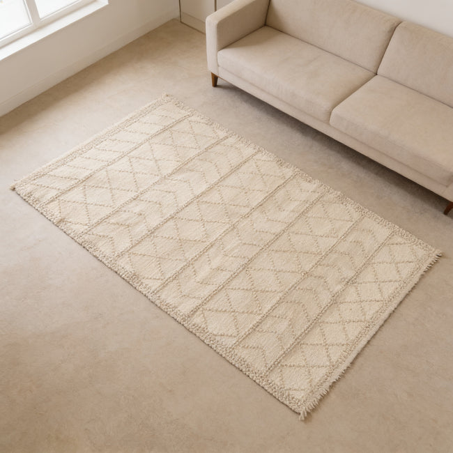 S236 handmade kilim rug lifestyle view