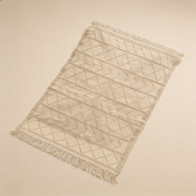 S236 handmade kilim rug studio view