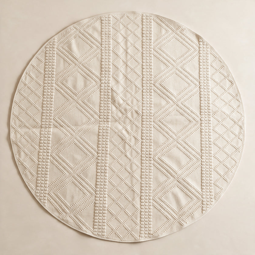 S237 handmade kilim rug studio view