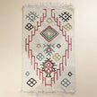 S238 handmade kilim rug studio view