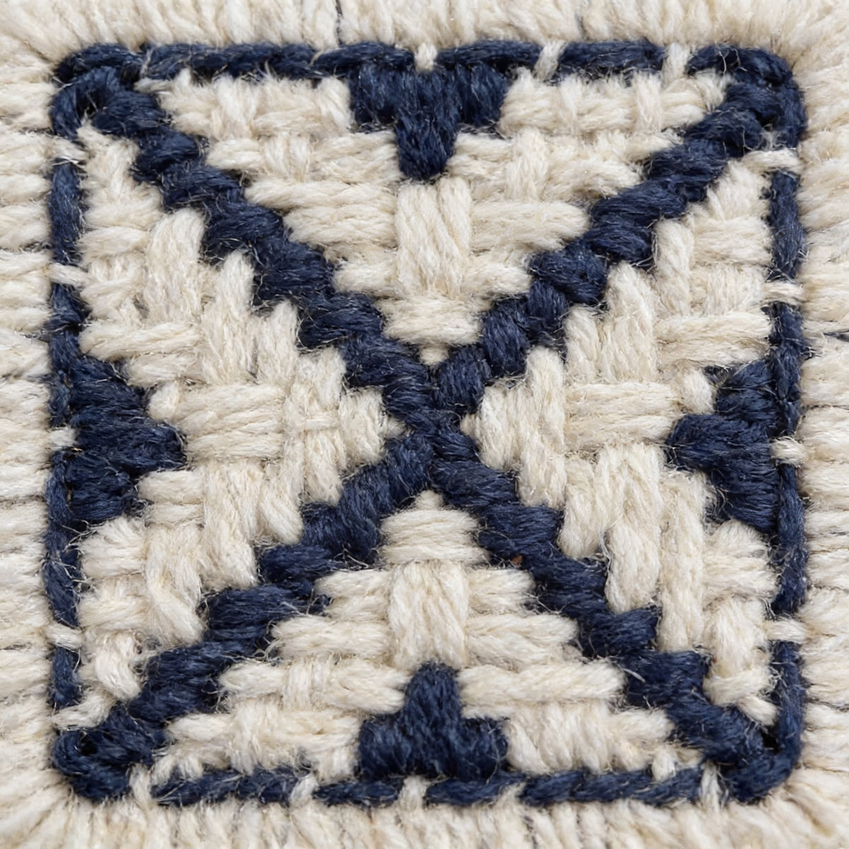 S239 handmade kilim rug closeup view