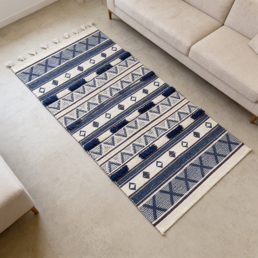 S239 handmade kilim rug lifestyle view