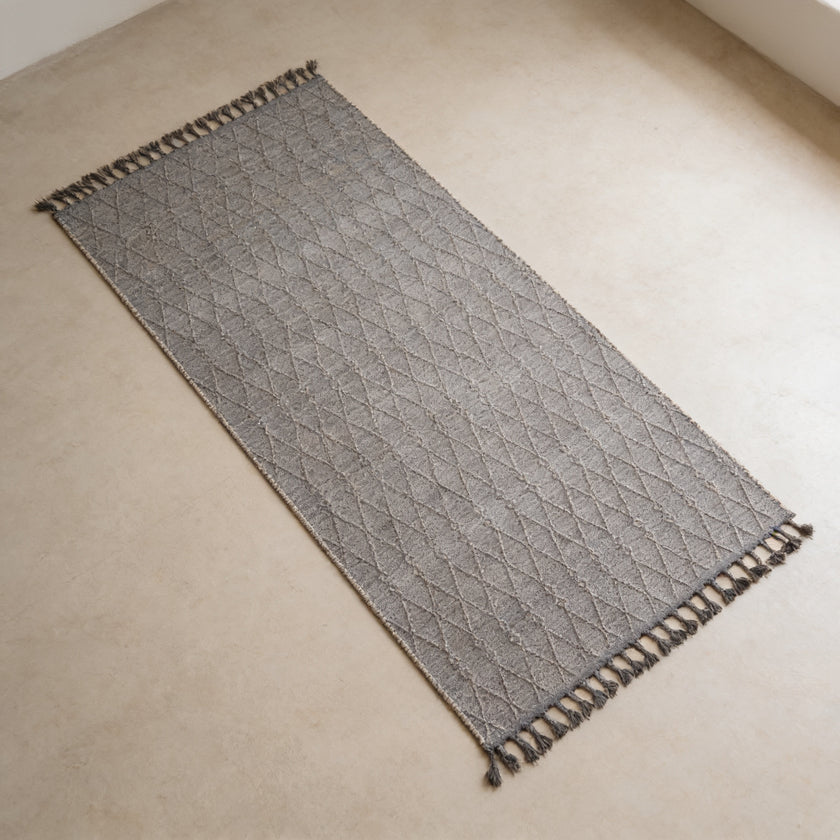 S241 handmade kilim rug lifestyle view