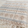 S244 handmade kilim rug closeup view