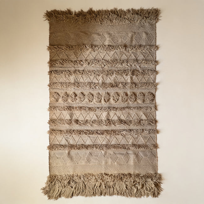 S246 handmade kilim rug studio view