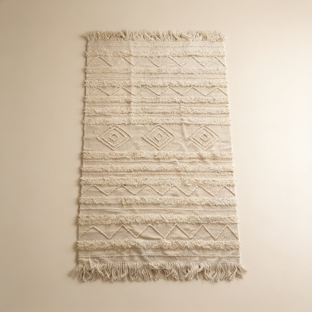 S247 handmade kilim rug studio view