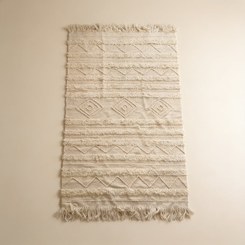 S247 handmade kilim rug studio view