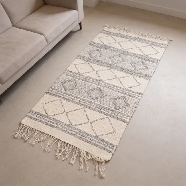 S248 handmade kilim rug lifestyle view