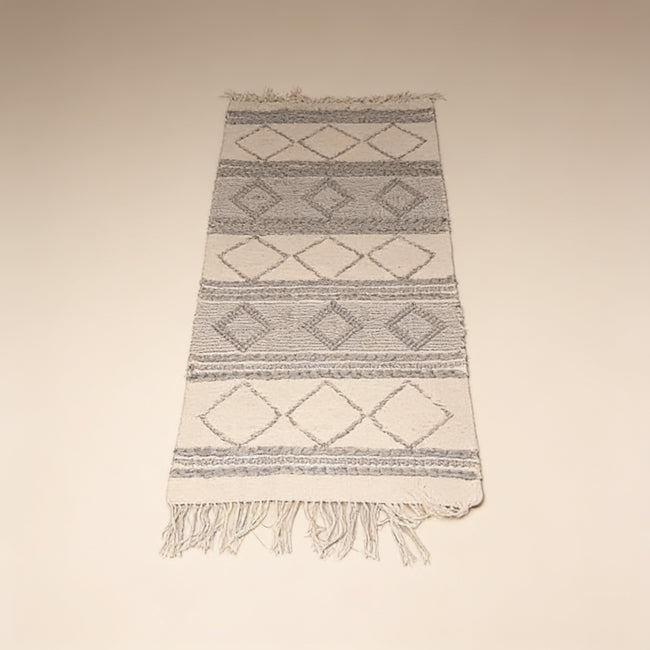 S248 handmade kilim rug studio view