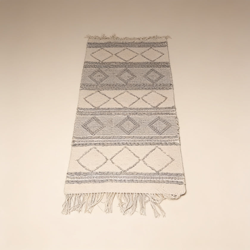 S248 handmade kilim rug studio view
