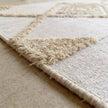 S25 handmade kilim rug — closeup view