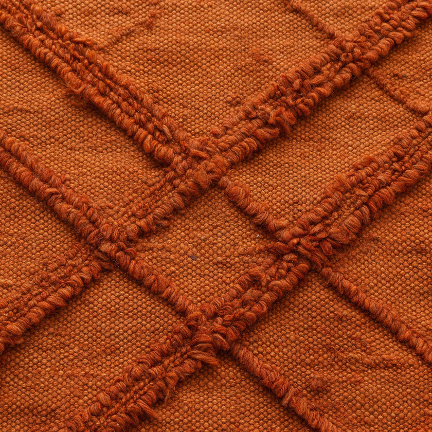 S250 handmade kilim rug closeup view