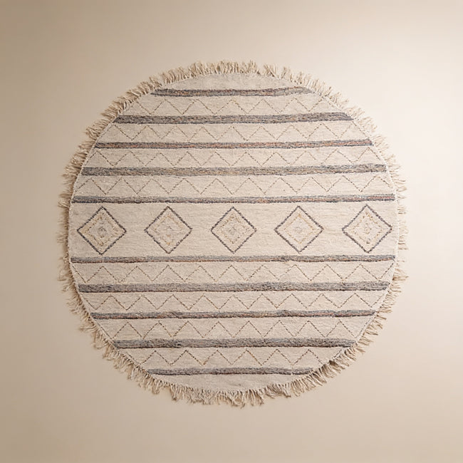 S253 handmade kilim rug studio view