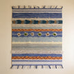 S255 handmade kilim rug studio view