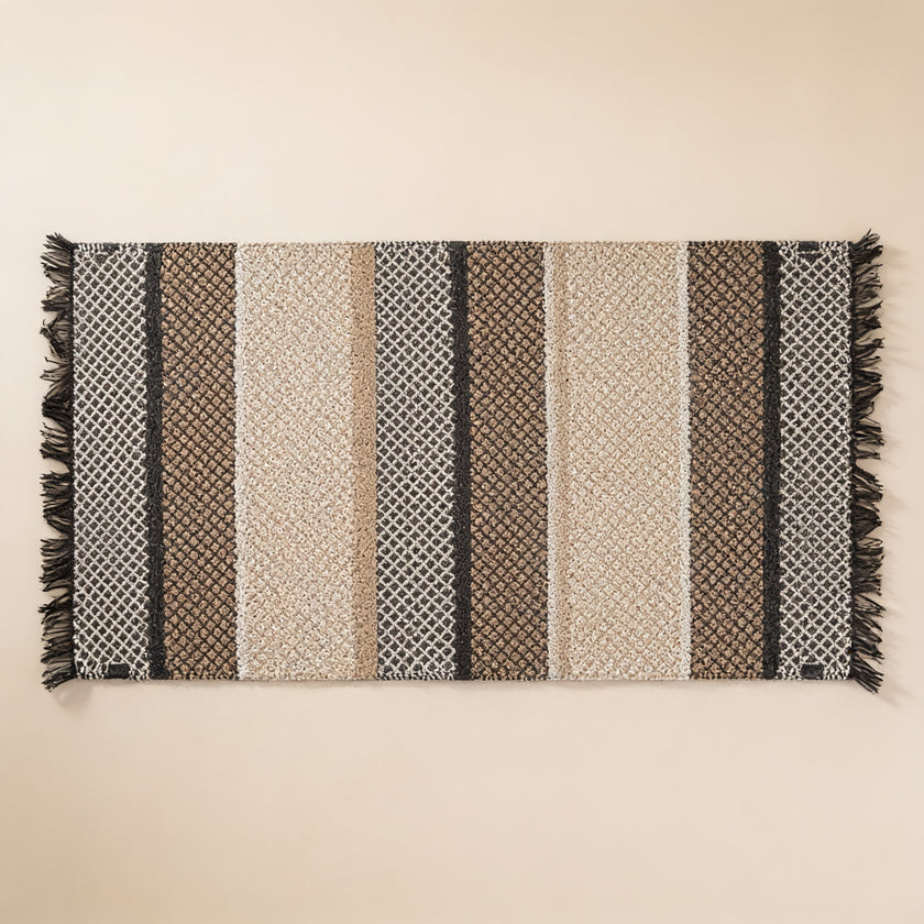 S259 handmade kilim rug studio view