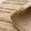 S26 handmade kilim rug — closeup view