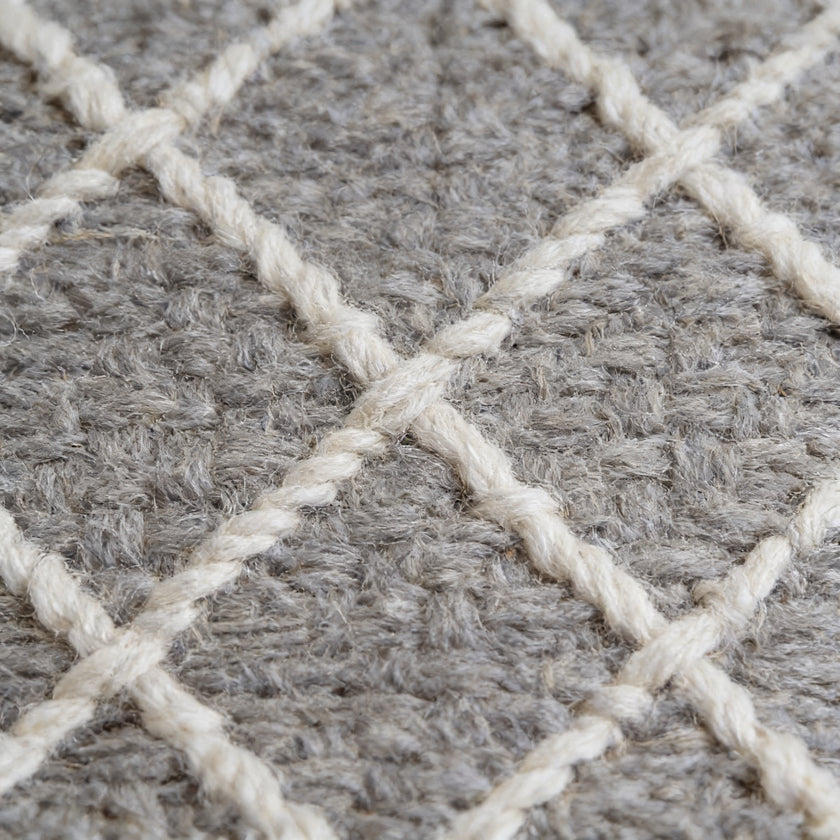 S262 handmade kilim rug closeup view
