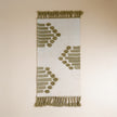 S267 handmade kilim rug studio view