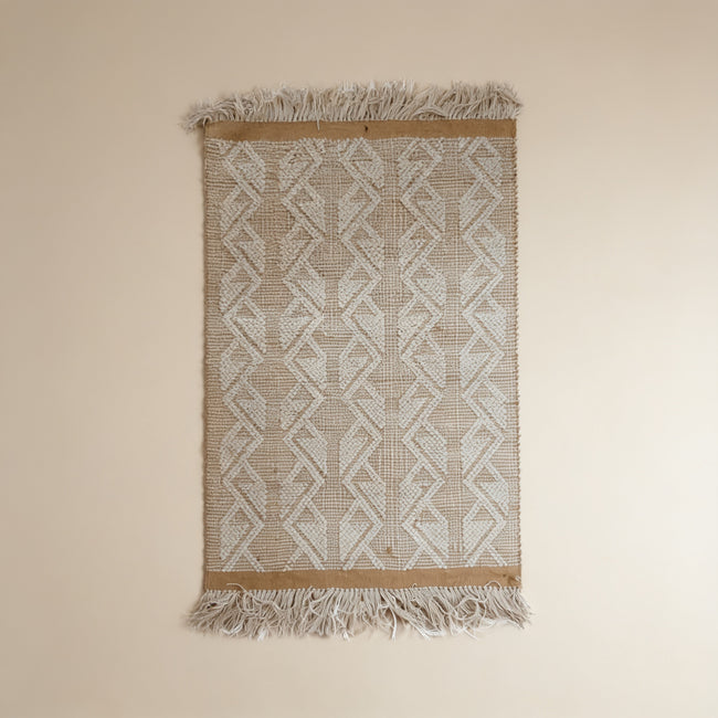 S269 handmade kilim rug studio view